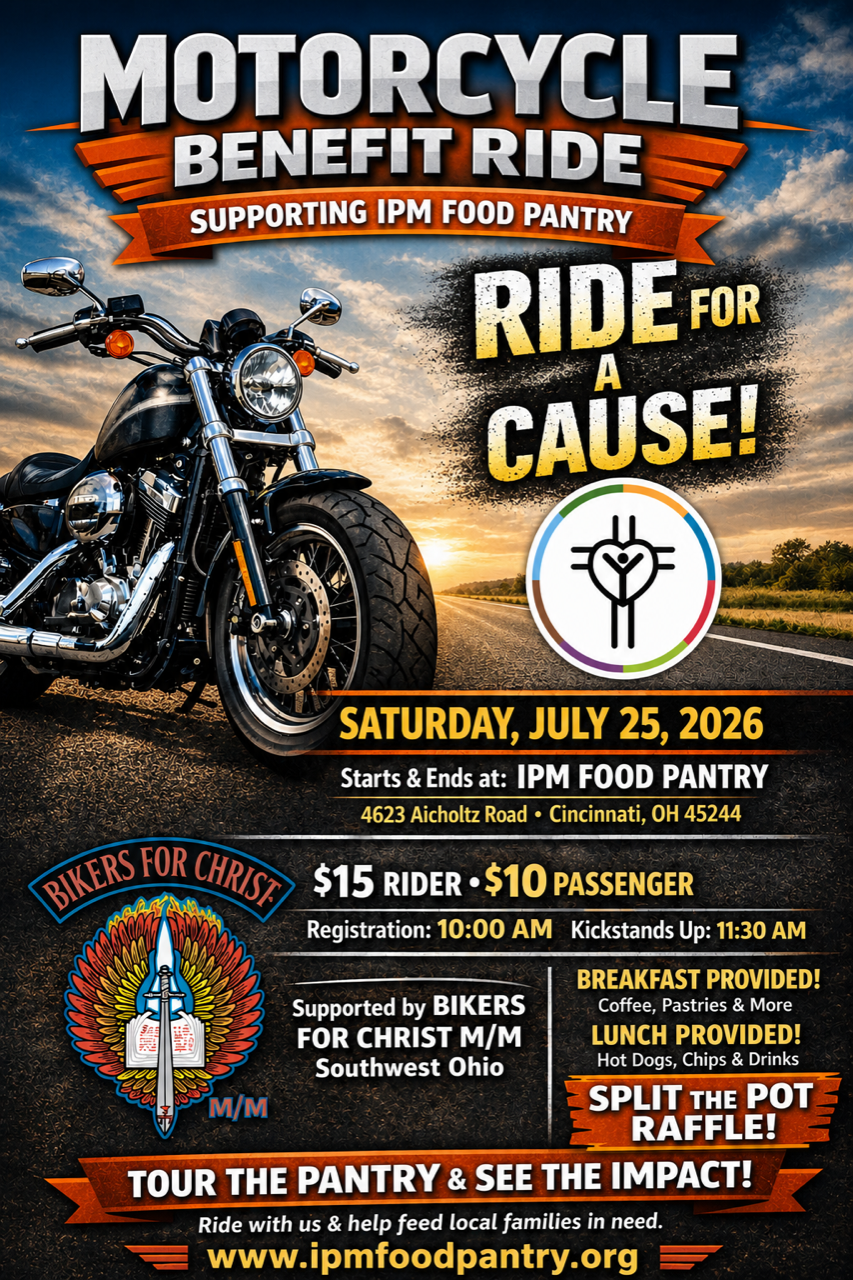 Bikers For Christ IPM Food Pantry Benefit Ride
